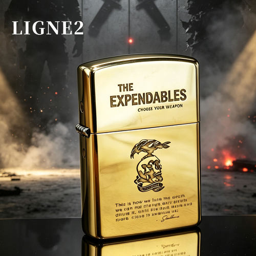 正版LIGNE2黄铜打火机2026新款