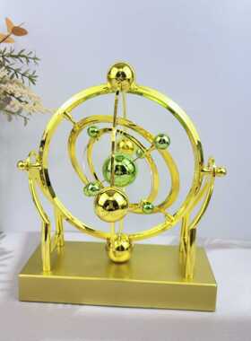 2510星球牛顿摆永动仪天体模型动力学轨道动态工艺品牛顿摇摆装饰