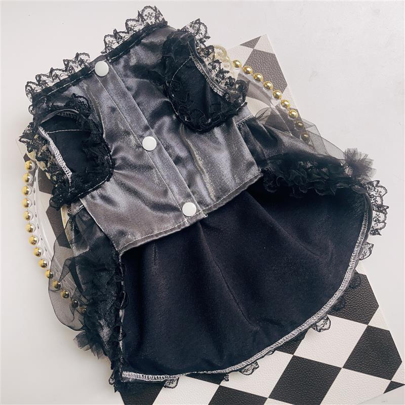 狗狗春款衣服猫咪礼服法斗泰迪比熊约克夏中小型犬通用连身裙春天