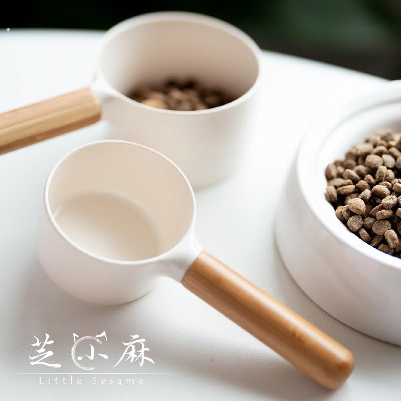 芝小麻 手感棒棒猫粮勺休普小号猫粮铲宠物粮勺狗食勺子猫粮勺子