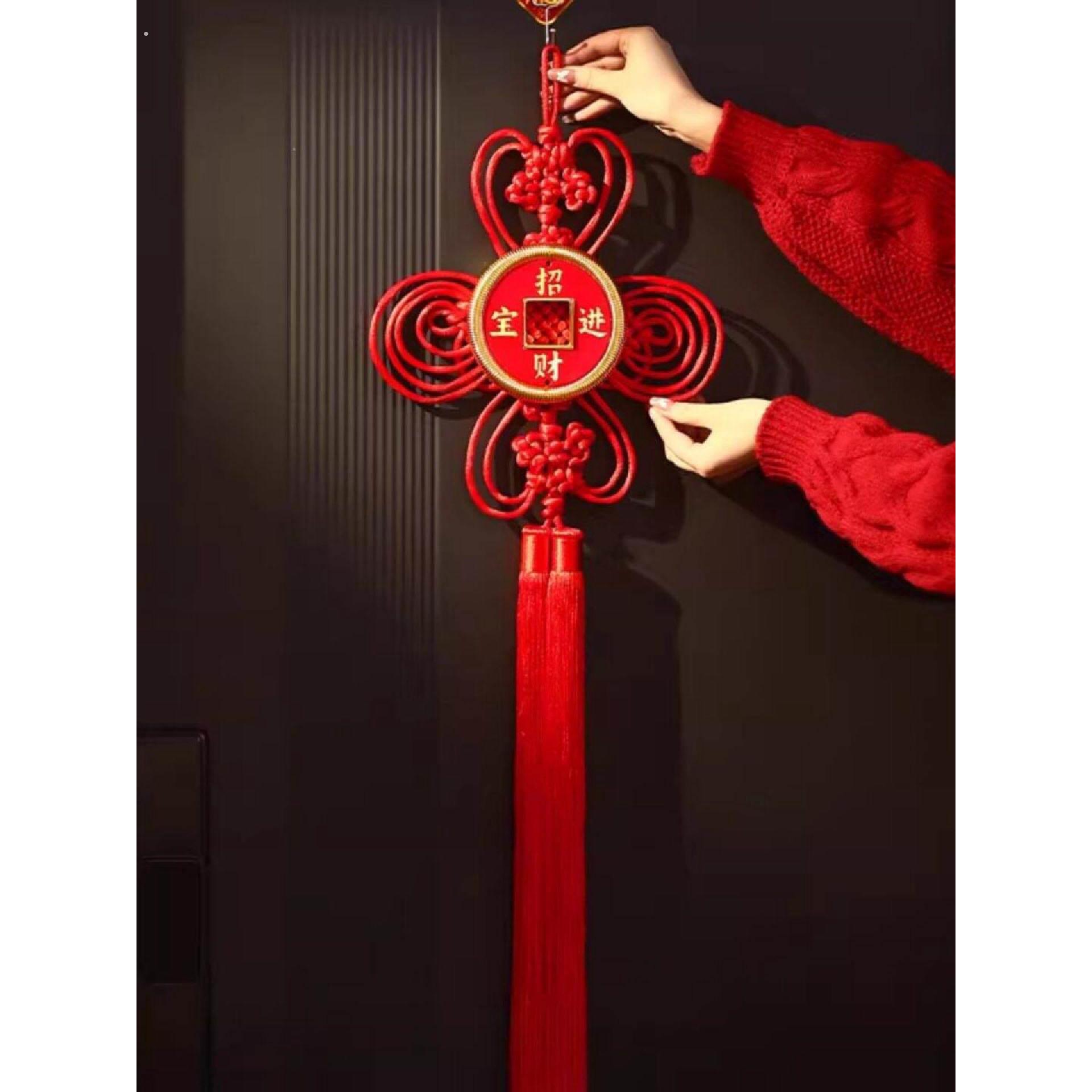 2026新款新年中国结挂饰春节客厅大号福字挂件过年高档玄关装饰品