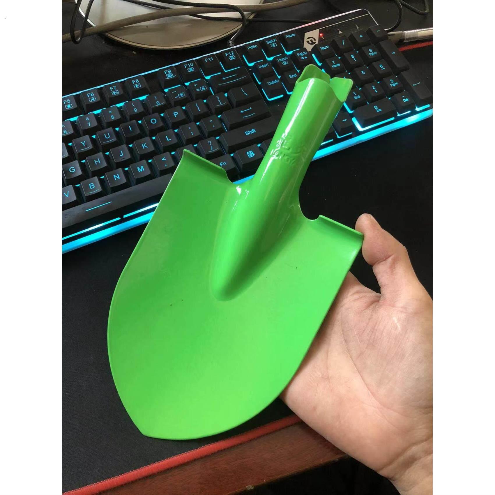 锰钢205小铁锹园艺铲工具农用挖土铁锹车载户外铲家用种菜尖方锹