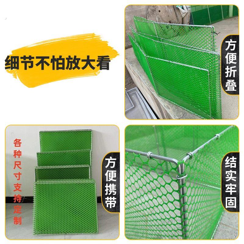 升级养殖小鸡围栏笼移动便携鸡鸭围栏摆地摊折叠式育雏打疫苗隔离