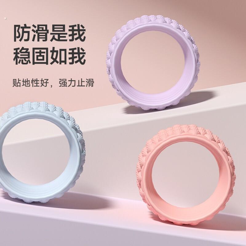 瑜伽轮升级睡莲纹款开背开肩初学者懒人收腹美背后弯神器