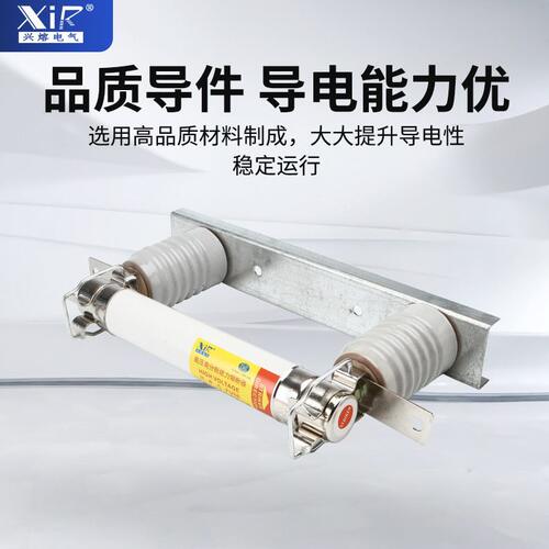 甄选SF6环网柜熔丝座 熔夹 熔断器卡簧 XRNP-12KV带底座限流熔断