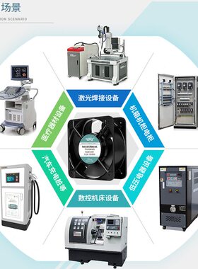 甄选SZJZ SP11580A 1083HSL HBL  AC风扇 8025 115V散热风扇