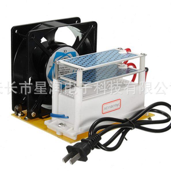 甄选厂家 AC110V10g配风机插头简易装臭氧发生器