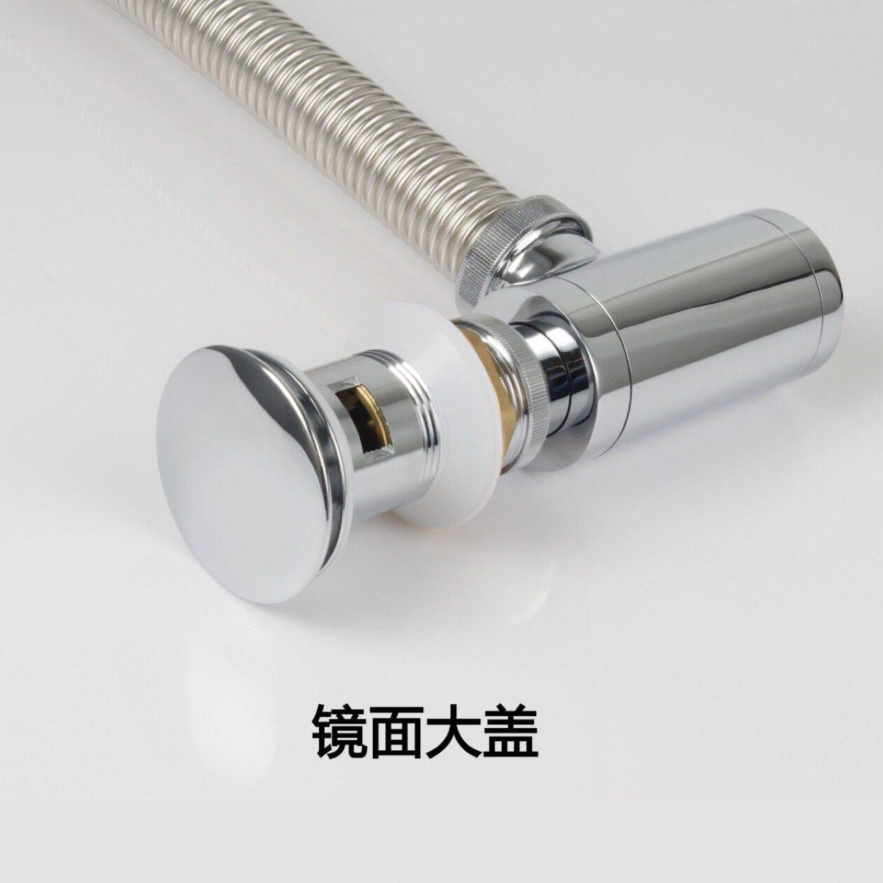 甄选全铜墙排横排下水器隔器分水器U型隔臭防虫排水管道强排水qia