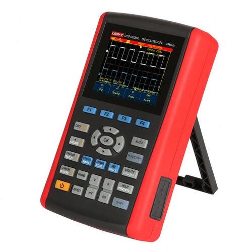 甄选优利德手持式数字示波器UTD1025CL/1050DL示波器手持小型示波