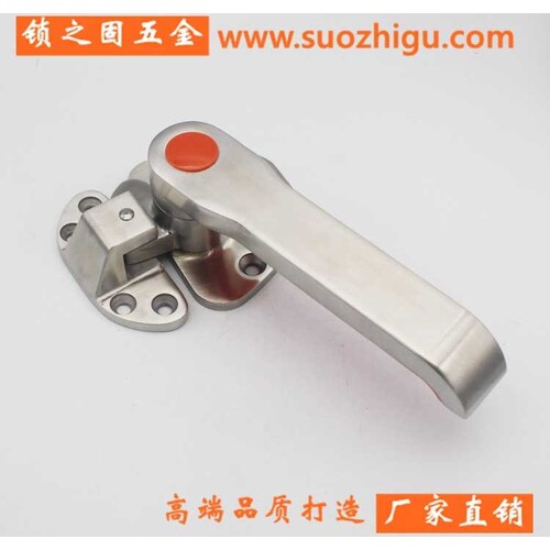 KL82不锈钢旋转把手 烤箱蒸饭柜海鲜柜门把手实心拉手门锁扣