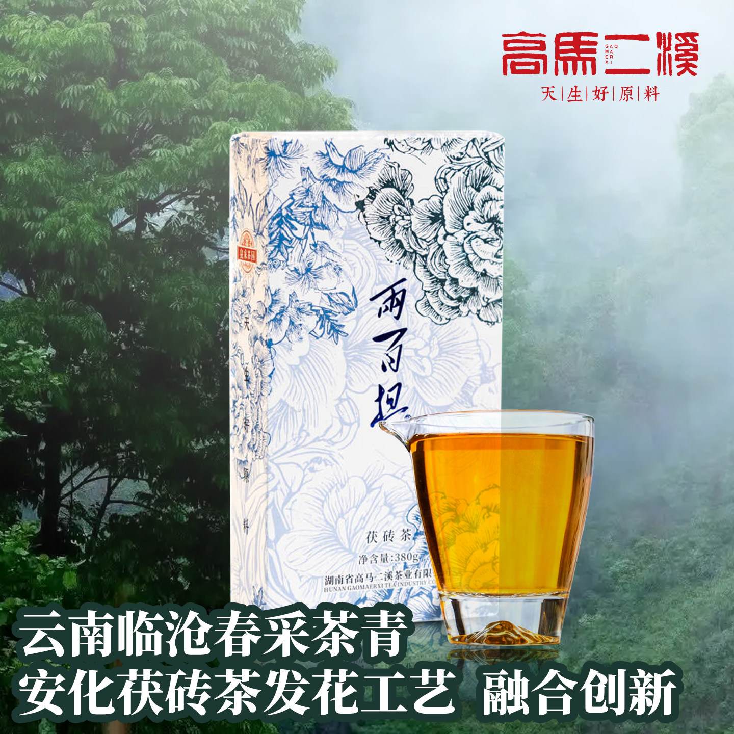 高马二溪安化黑茶临沧版风味