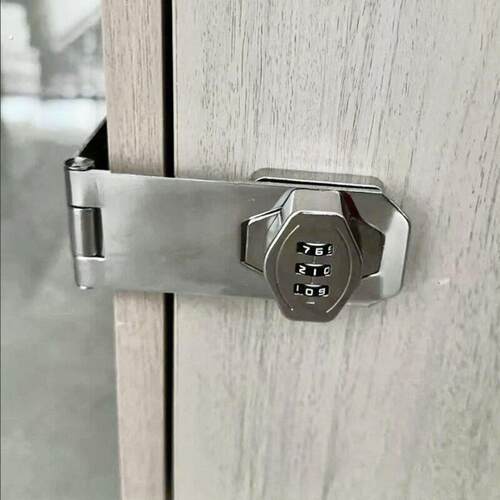 文件柜锁密码锁牌柜门锁防盗冰箱锁专用锁安全锁柜子锁免打孔