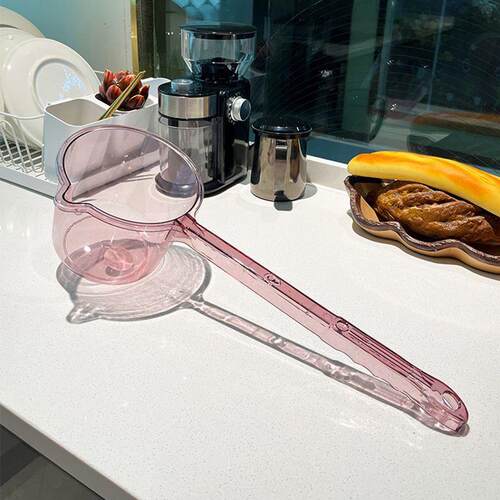 水勺家用厨房舀水瓢透明加厚长柄水舀子创意大号加深塑料舀水勺子