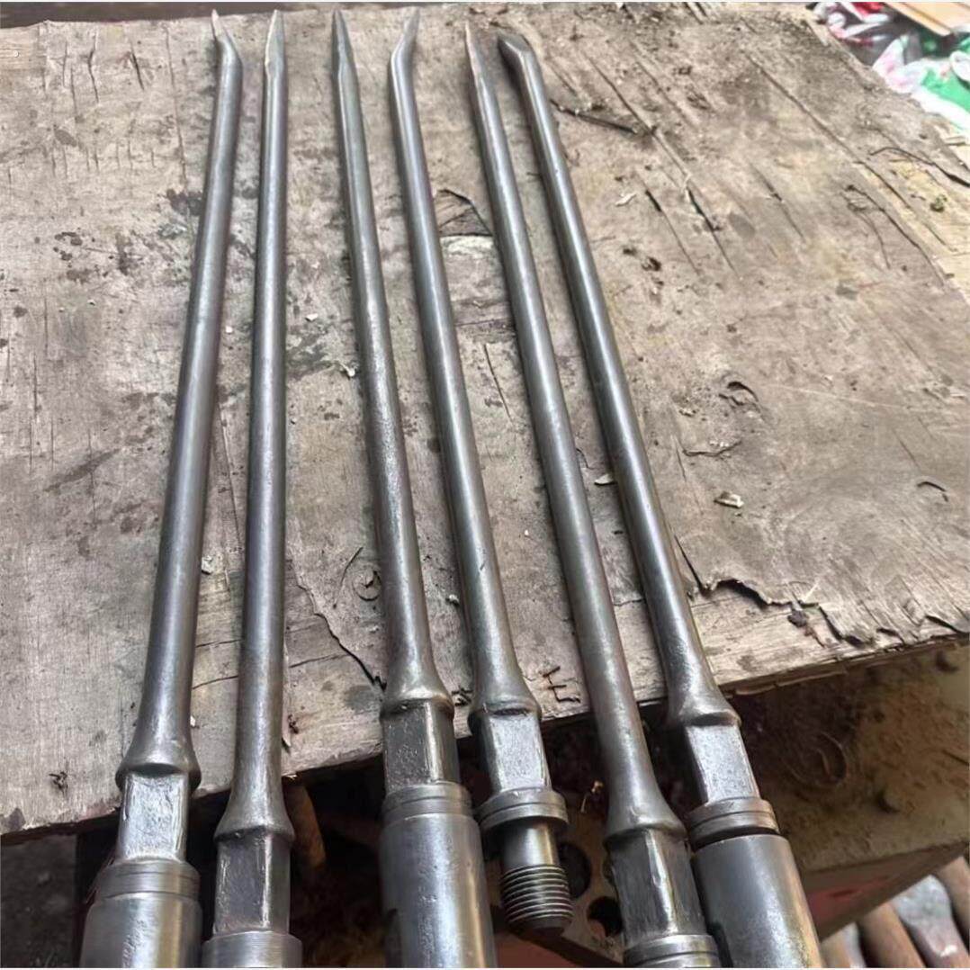 扁头尖头可拆卸撬棍特种钢撬棒钢釺撬杠拆木箱轮胎抽油杆制作撬棒