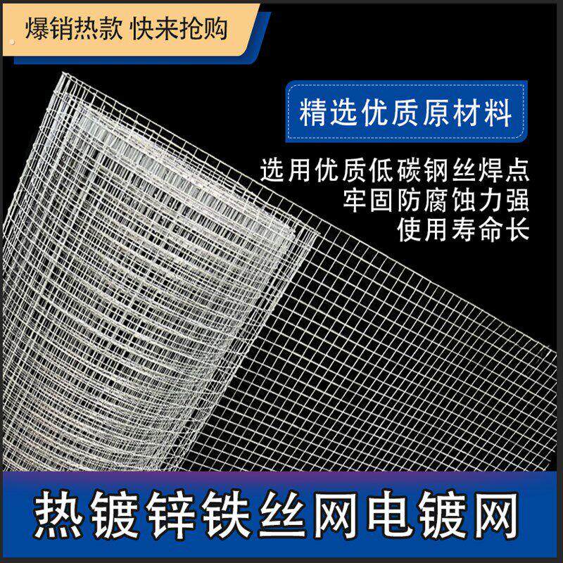 大孔圈玉米铁丝网养殖网围栏镀锌铁丝网护栏热镀锌电焊网果园防护