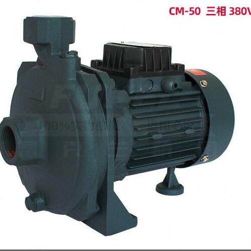 甄选台湾木川CM-50冷水机循环泵CM-100不锈钢水泵三相380V自动离
