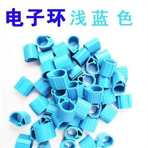 津羽王赛鸽鸽子用品用具塑料卡环芯片仿真电子环足环脚环鸽环彩色