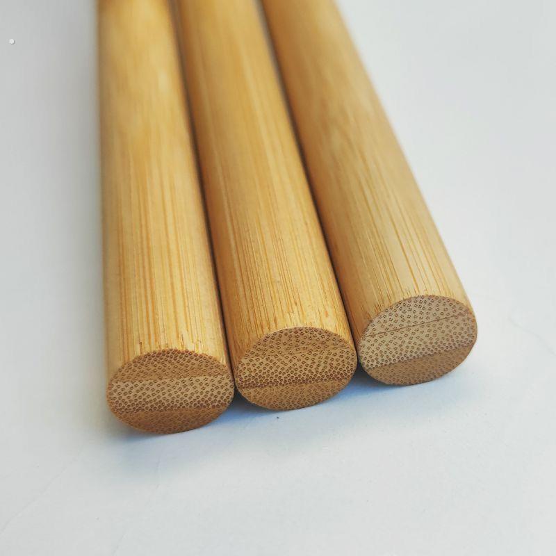 实木加长楠竹晾衣杆一体家用超长晾衣丫叉阳台宿舍简约加厚叉衣杆