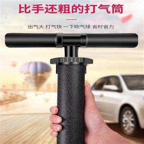 高压打气筒自行车汽车专用可携式家用多功能加粗管子老式手动打气