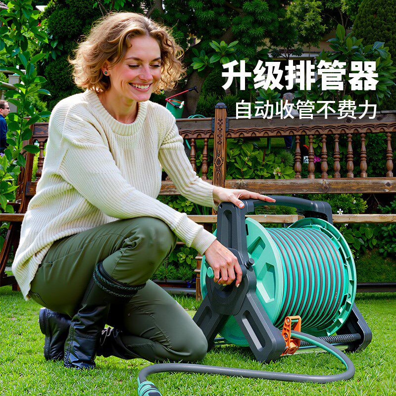 水管软管浇水4分塑料管子防冻浇菜家用pvc水管自来水浇花水枪套装