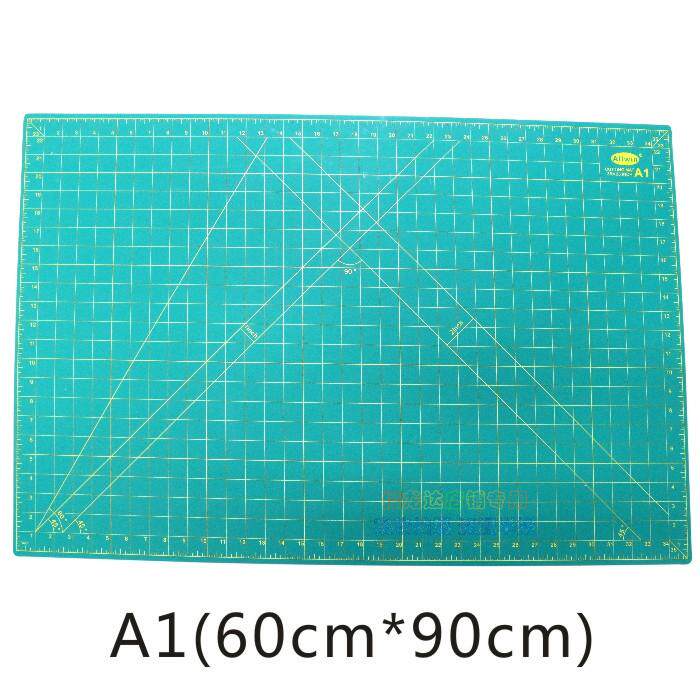 包邮 a1切割垫板手工模型切割板裁纸垫橡皮章介刀板 双面刻度板A1
