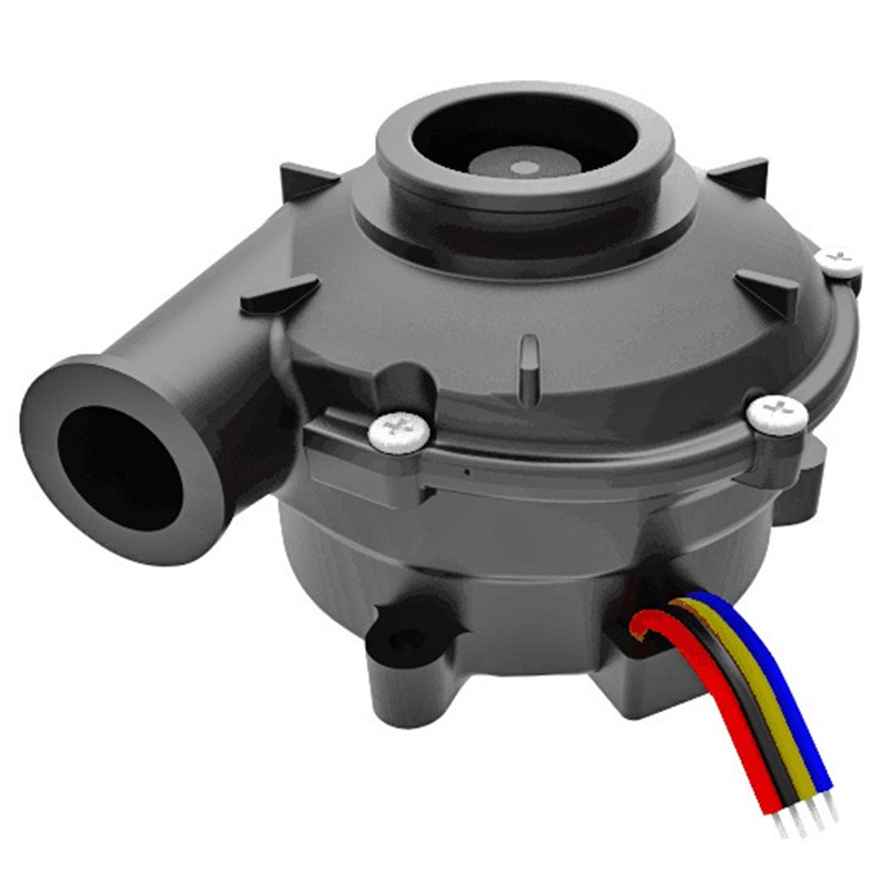 直流无刷12v 24v漩涡风机75x65x45mm直流高压鼓风机 50000RPM