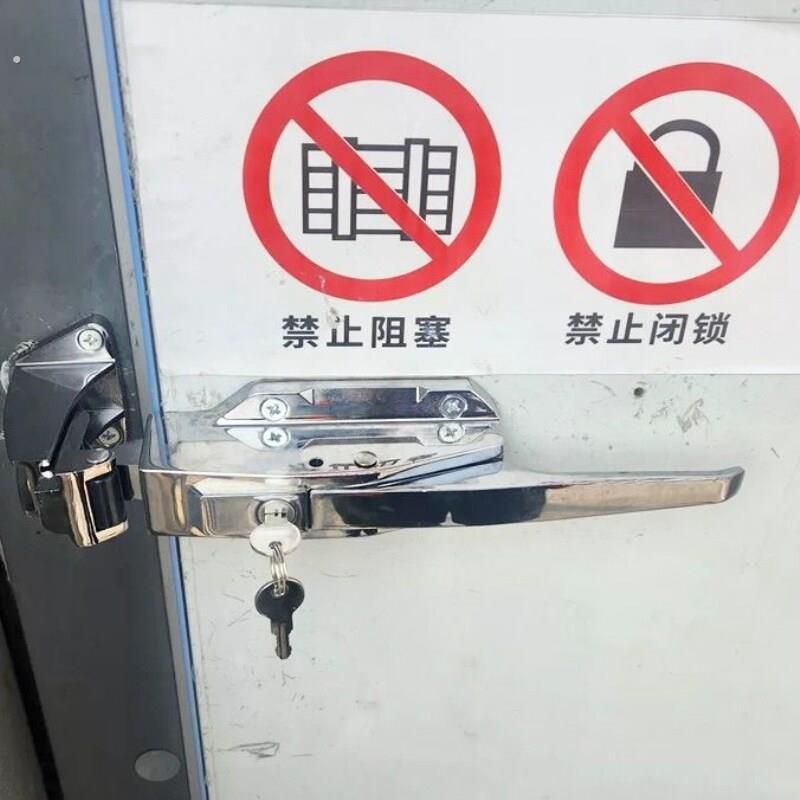 门扣冷藏库门拉手冷藏库锁工业碰锁冷藏库门锁冻库把手冷藏库门把