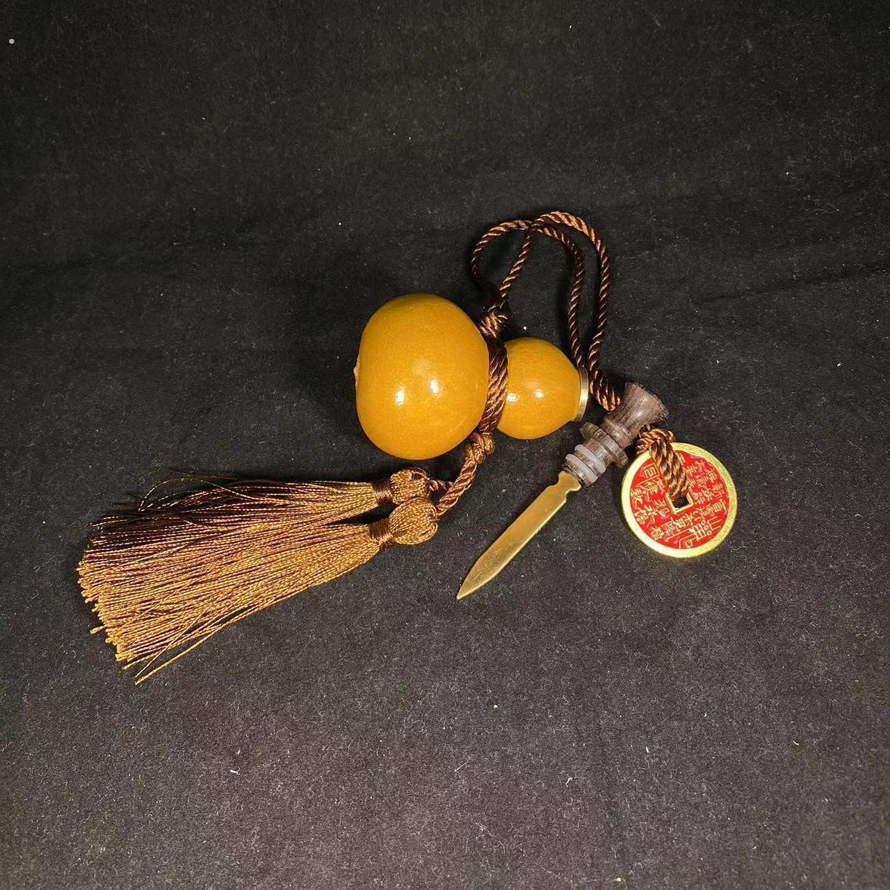 养剑葫芦玉石养剑葫天然真葫芦制作开口把件摆件镶嵌刻字纯天