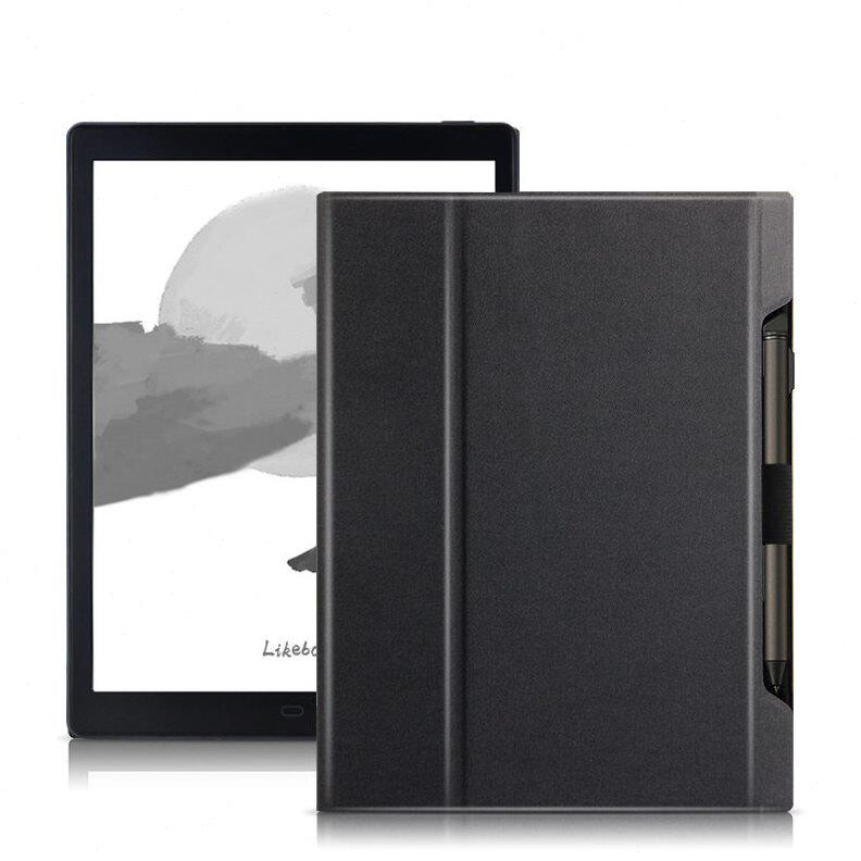 甄选适用博阅likebook P10保护套boyue电子阅览器P101皮套10寸撑