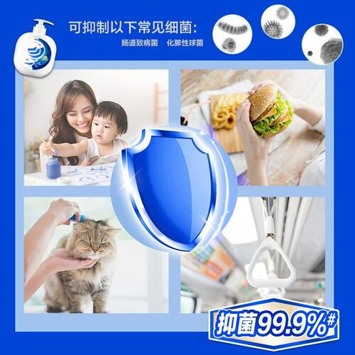 甄选威露士健康抑菌洗手液青柠盈润玫瑰 洋甘菊480ml多香型正品发
