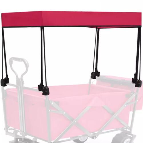 甄选Outdoor Wagon Cart Accessories户外露营车配件推杆顶棚防蚊