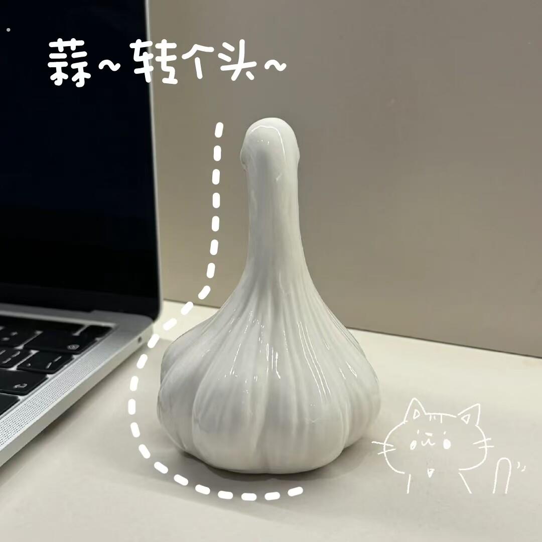 “那就蒜瞭鸭”创意礼物治愈桌面女生办公室摆件搞怪节日生日礼