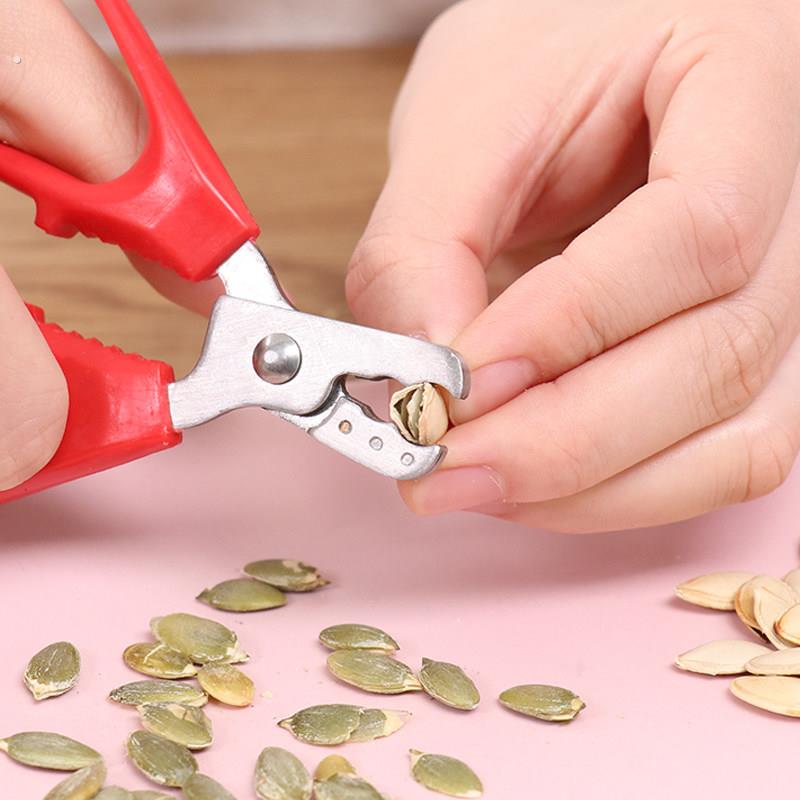 加宽手柄瓜子剥壳器不锈钢剥瓜子夹开壳去皮工具家用嗑瓜子钳工具