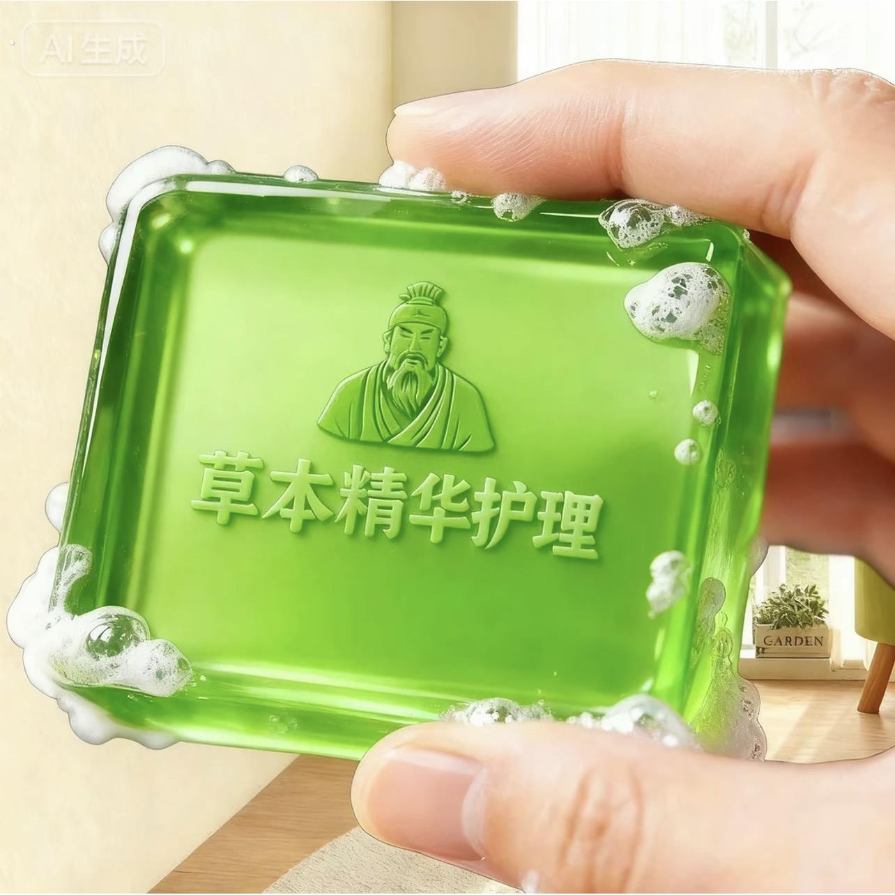 草本植物男士精油护理皁