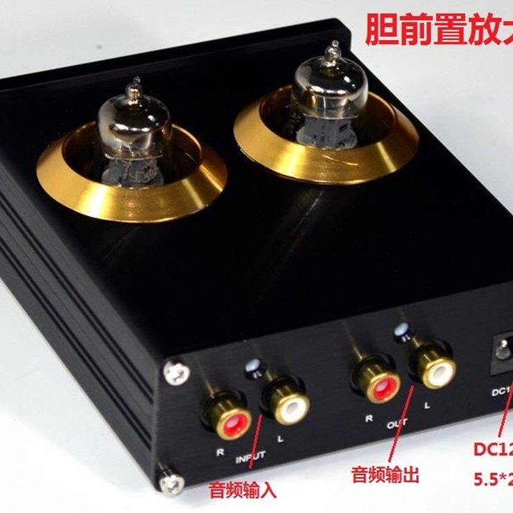 甄选YJ-发烧级HIFI胆前级 6J1电子管低音调节 4.2蓝牙机