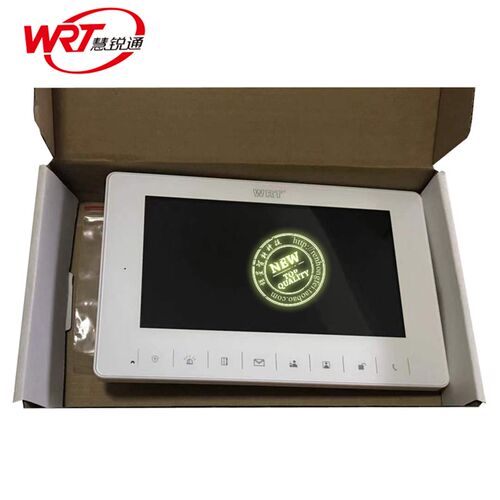 WRT/慧锐通智能楼可视对讲新精锐系统7寸安防分机WB3S-212CS7 D8