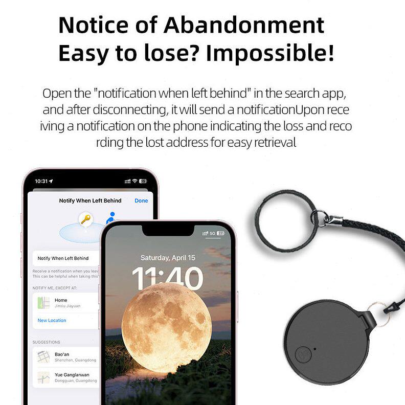 甄选itag定位器FindMy平替老人儿童汽车定位器防丢器查找定位神器 - 实物图