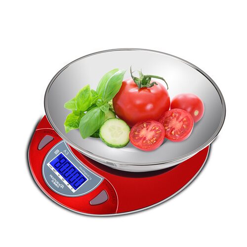 花潮厨房秤精准烘焙电子秤0.1g高精度小型家用食物秤电子称克称重