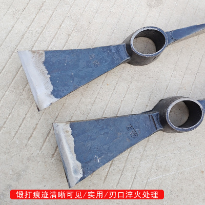 一体镐斧镐头镐斧两用户外镐锛开荒传统手艺冰镐锻打多功能宽刃两