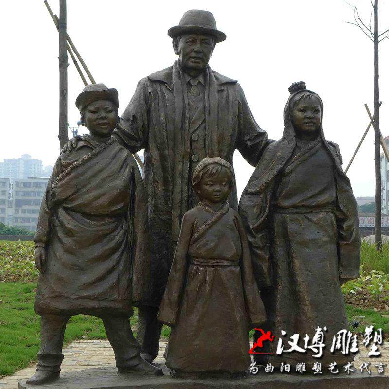 玻璃钢仿铜半身像 名人杨靖宇雕塑 革命英雄人物雕塑 户外景观