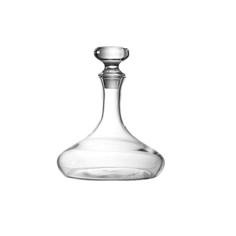 欧式无铅水晶大肚红酒醒酒器带盖葡萄酒快速醒酒分酒器家用空酒瓶