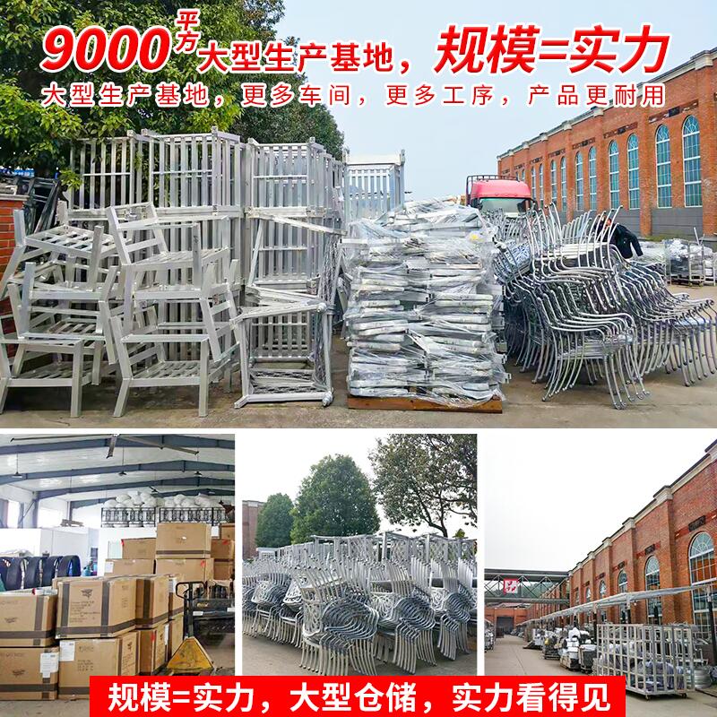 户外铸铝桌椅三五件套室外休闲阳台别墅露天花园庭院家具铁艺桌椅