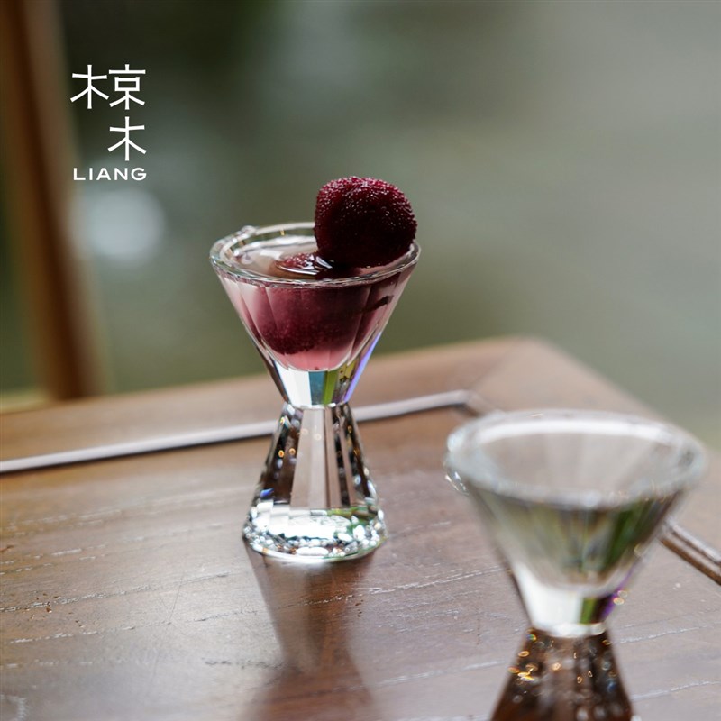 椋木冷切白酒杯套装家用水晶杯品酒杯高级感小酒杯礼盒装送礼
