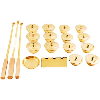 四季唐密 真言宗密教法具护摩法器 护摩法具 十供碗 五器八器茶碗