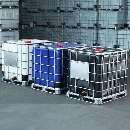 甄选全新塑料ibc吨桶大阀门1000l塑胶容器铁架周转箱化工水厂家
