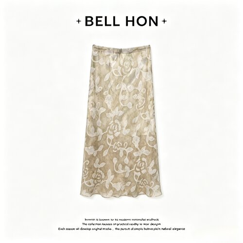 【BELL HON】2026夏新款设计高级感显瘦半身裙-BHT000140