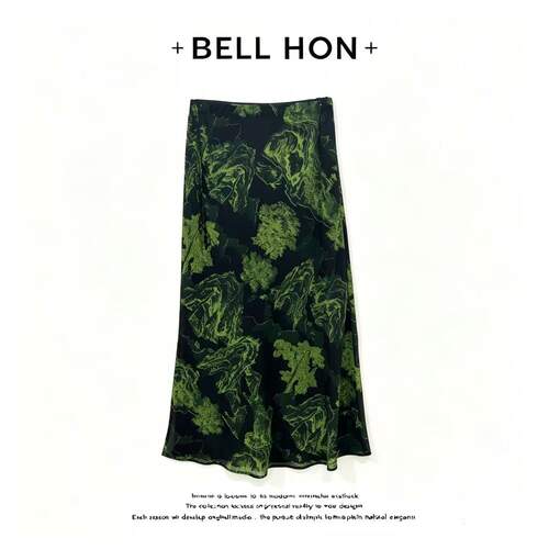 【BELL HON】2026夏新款设计高级感显瘦半身裙-BHT00053
