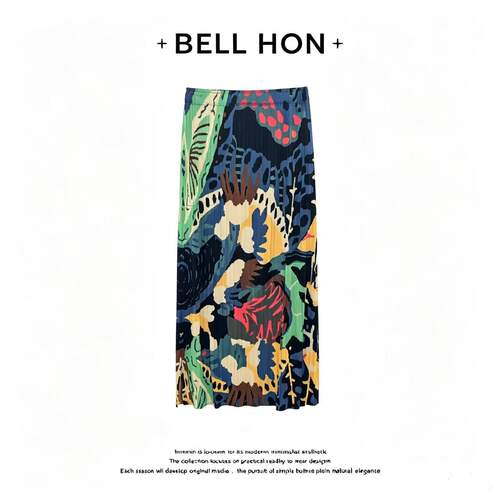 【BELL HON】2026夏新款设计高级感显瘦半身裙-BHT00056