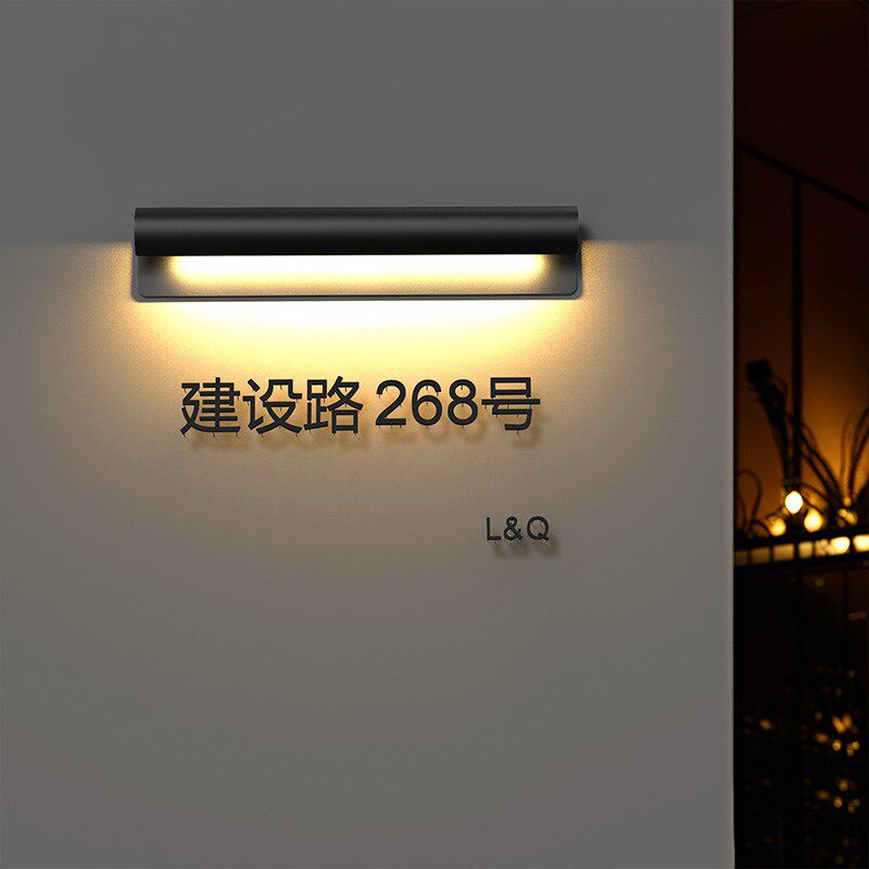 户外壁灯别墅庭院大门装饰灯室外墙壁灯酒店民宿招牌灯定制门牌灯