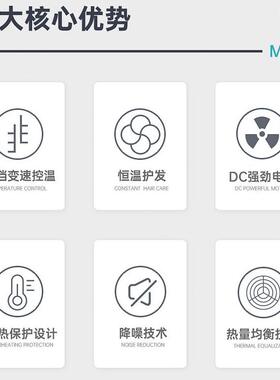 甄选莫顿壁挂宾馆浴室吹风机 酒店专用电吹风 酒店用挂壁式干发器